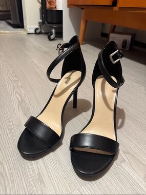 Ankle strap high heels